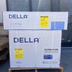 New DELLA 12,000 BTU/ 1 Ton Mini Split Air Conditioner, 115V, 20.5 SEER2