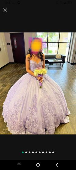 Quinceanera Purple Dress
