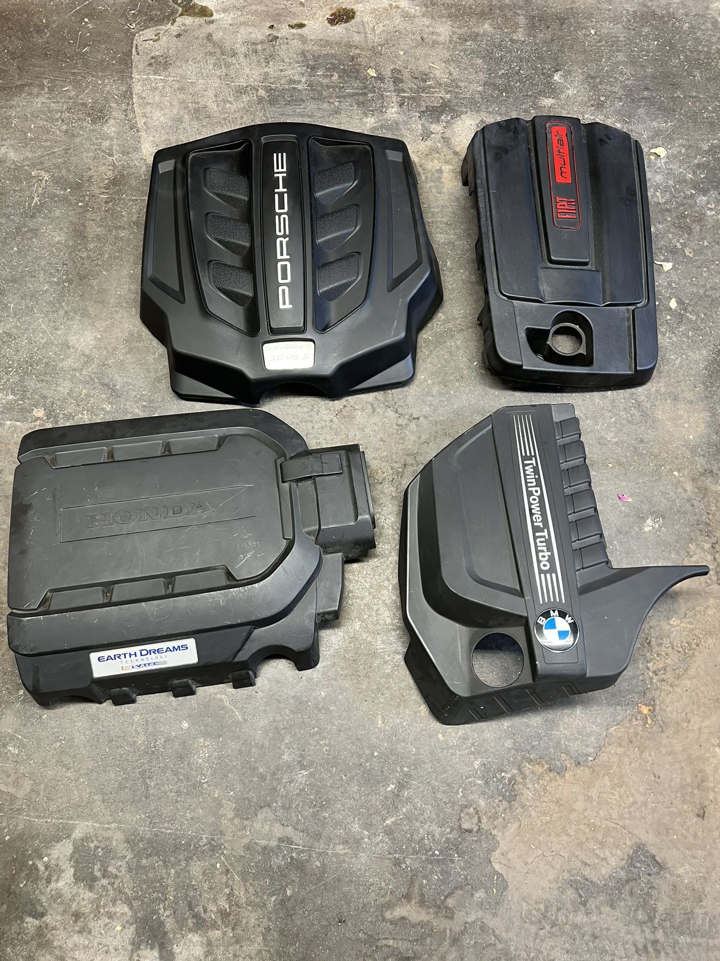 Engine Covers Honda/Porsche/BMW/Fiat