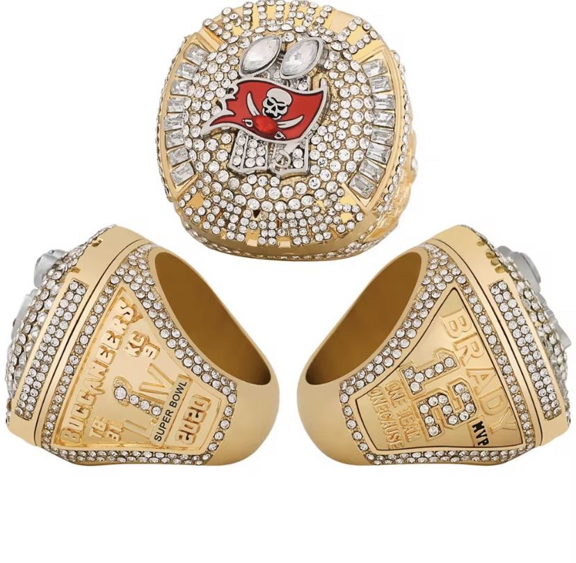 2020 Tampa Bay Buccaneers Championship Replica Ring / Brady
