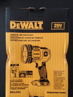 Dewalt 20v Cordless Job Site Spotlight