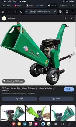 Wood Chipper ALL POWER 420CC