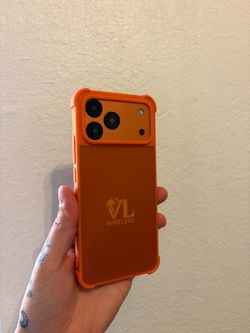 VL68 Pro Android 16 Smartphone, Orange, with Case