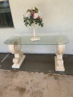 Glass table