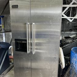 viking refrigerator 42 inches side by side 