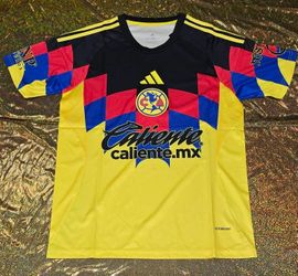 Soccer America america 🦅🦅las home and away local visitante aguilas New Jersey  2025-  2026 fan version  player version small to 4xl tricampeon futbo