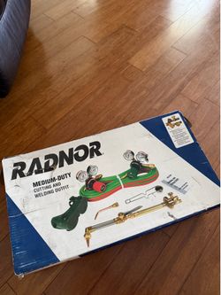 Radnor Medium Duty Cutting & Welding Outfit, Oxygen-Acetylene