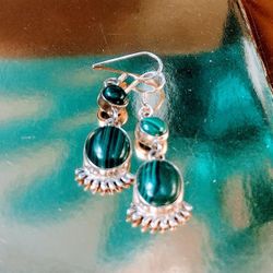 925 Silver Dangle Earrings