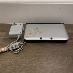 Nintendo 3DS XL Special Edition Mario & Luigi Dream Team Silver Handheld System