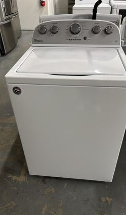 Whirlpool Top Load Washer – White, Deep Fill, Dial Controls