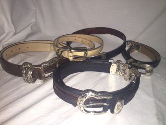 Lot of Brighton belts size small-large
