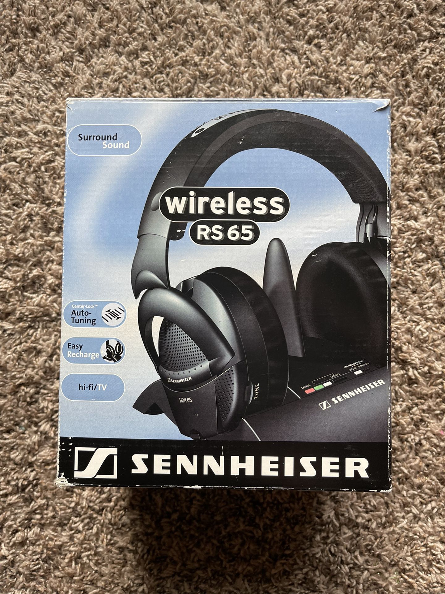 SENNHEISER WIRELESS HEADPHONE SYSTEM RS65