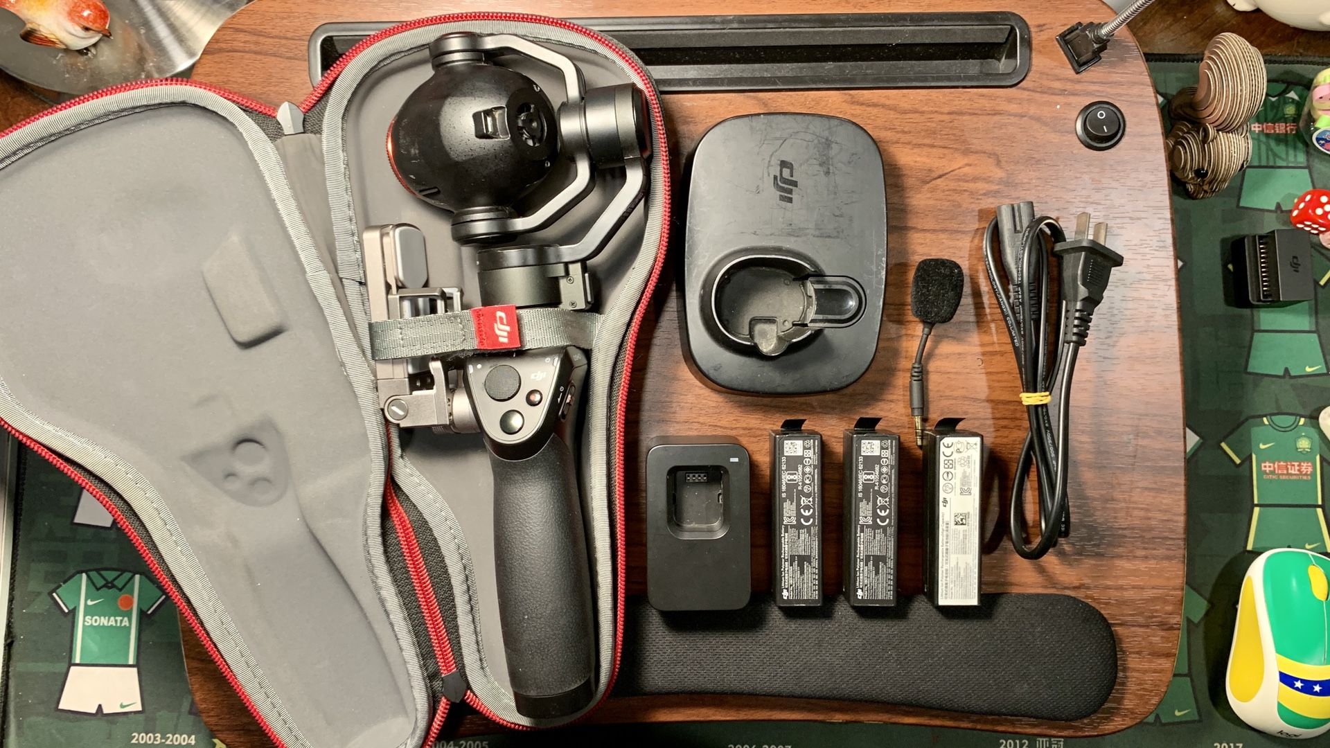 【Uesd】DJI Osmo + with 3 extra batteries and 16G MicroSD card