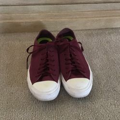 Chuck Taylor Converse Burgundy 150150C Size 10