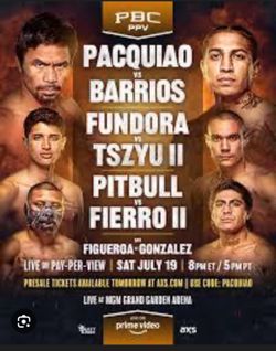 Pacquiao vs. Barrios RINGSIDE