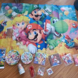 Mario Birthday Party Supplies 