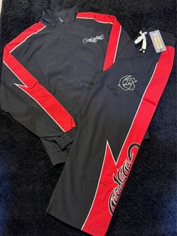 Godspeed Black and Red Tracksuit Set with Tags