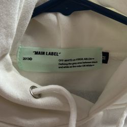 OFF WHITE HOODIE
