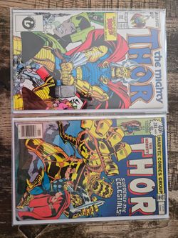 2x thor comics