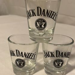 Jack Daniel’s Shot Glasses Set Of 3