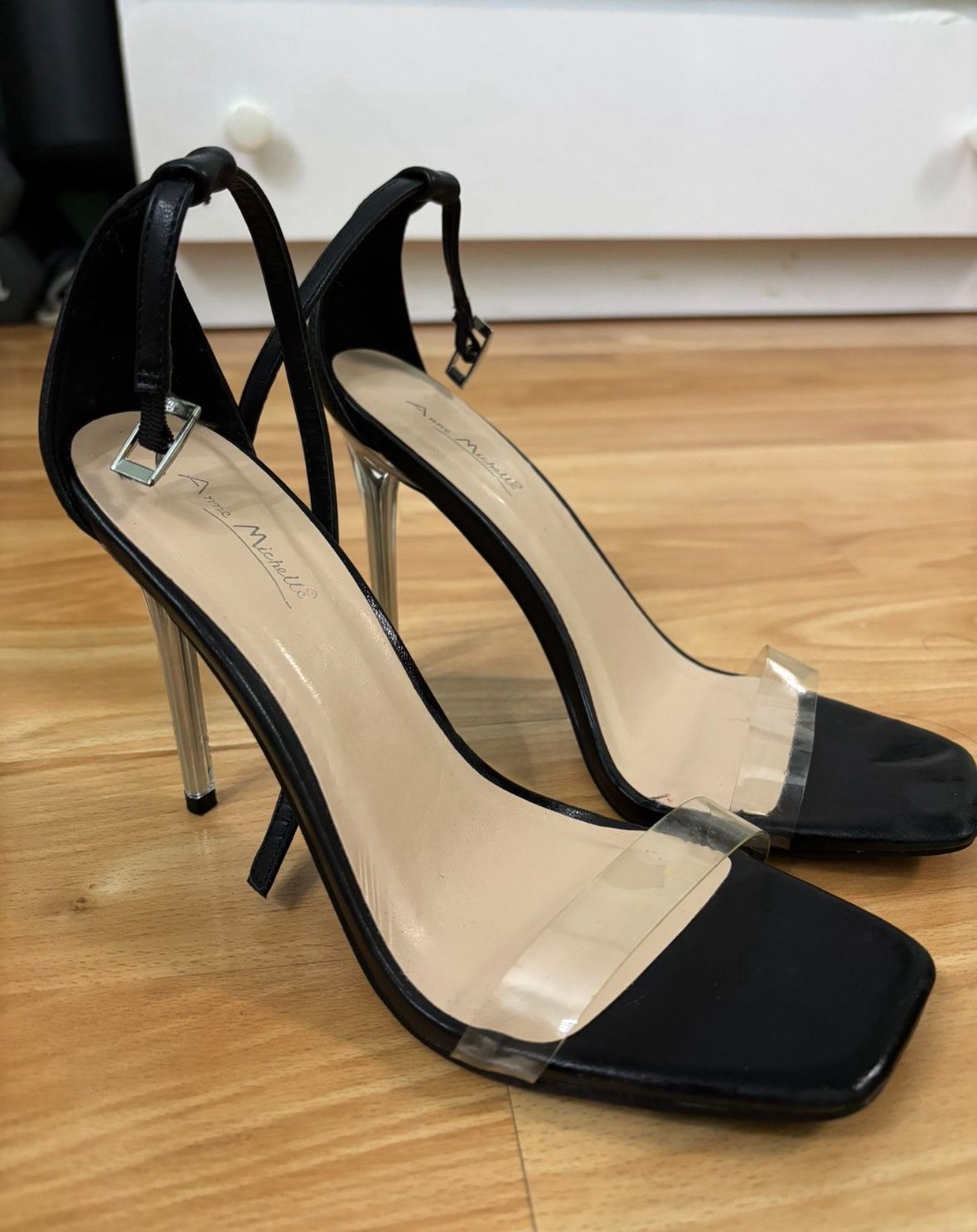 Anne Michelle Black Heels size 7.5