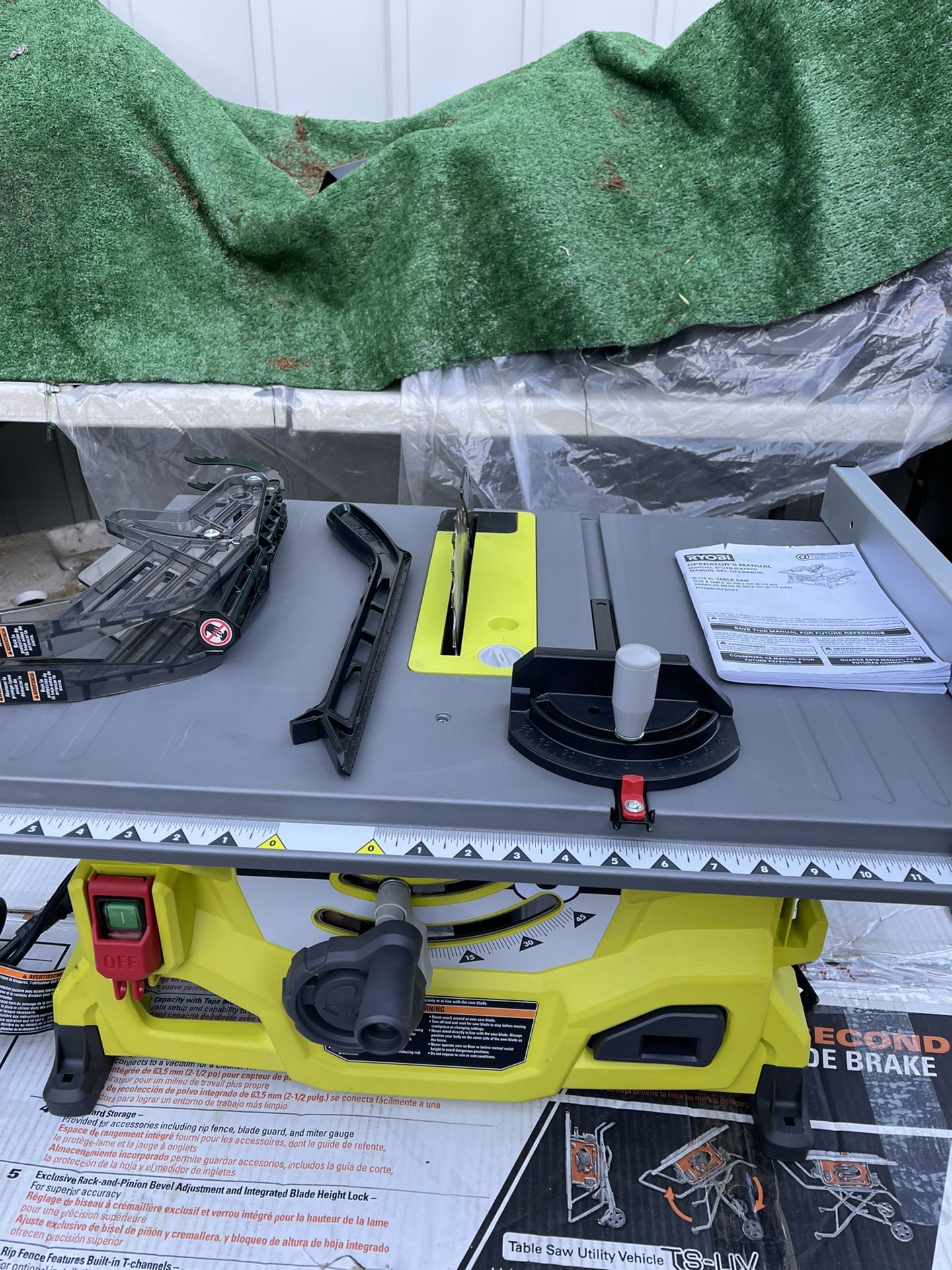 RYOBI 13 Amp 8-1/4 in. Table Saw