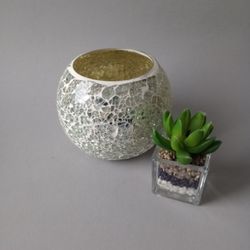 Vase For Candles Or Flowers 