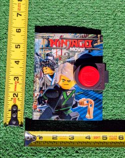 The LEGO Ninjago Movie #1 Movie Journal 2017 McDonald's Happy Meal Toy NOP