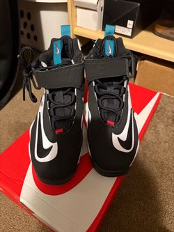 Nike High-Top Sneakers Black White Teal