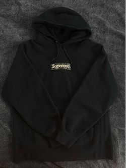 Supreme Bandana Box Logo Hoodie Navy