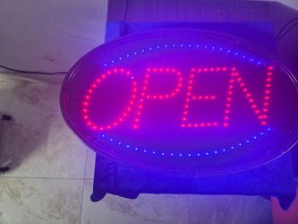 LED Open Sign for Business