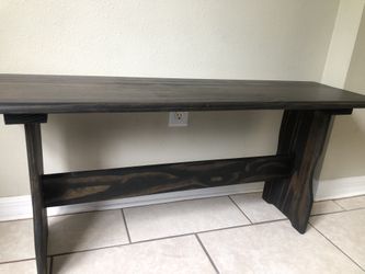 Walnut Wood Bench