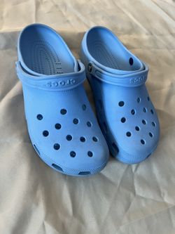 Blue Crocs Size 12
