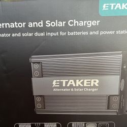 ETAKER Alternator And Solar Charger