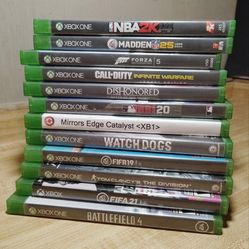 XBOX ONE games $5 EACH