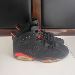 Jordan 6 Retro Infrared Black 2014- Size 13.  47.5