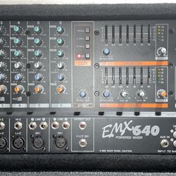 Yamaha EMX 640 6 Channel Powered Mixer