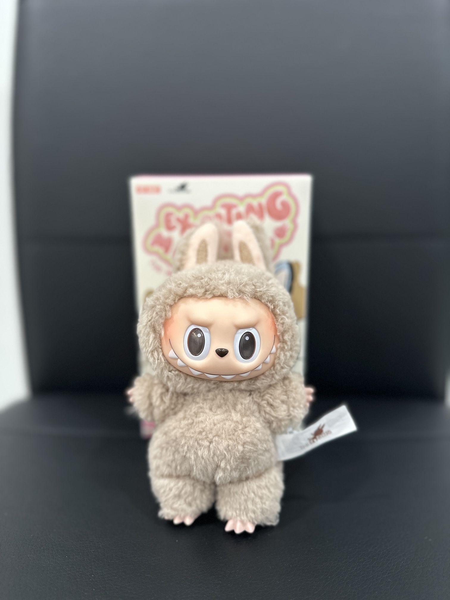 Authentic Pop Mart Labubu The Monsters Exciting Macaron Vinyl Plush Pendant Single Blind Box