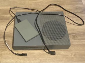 Xbox One S With Wired Controller, 1tb External Storage Drive, And Games