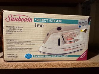 vintage Sunbeam Ironmaster Steam Iron,