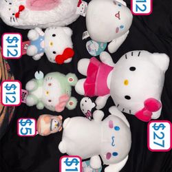 Sanrio Plushies