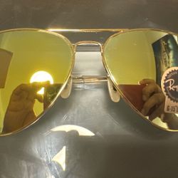 ray ban aviator polarized