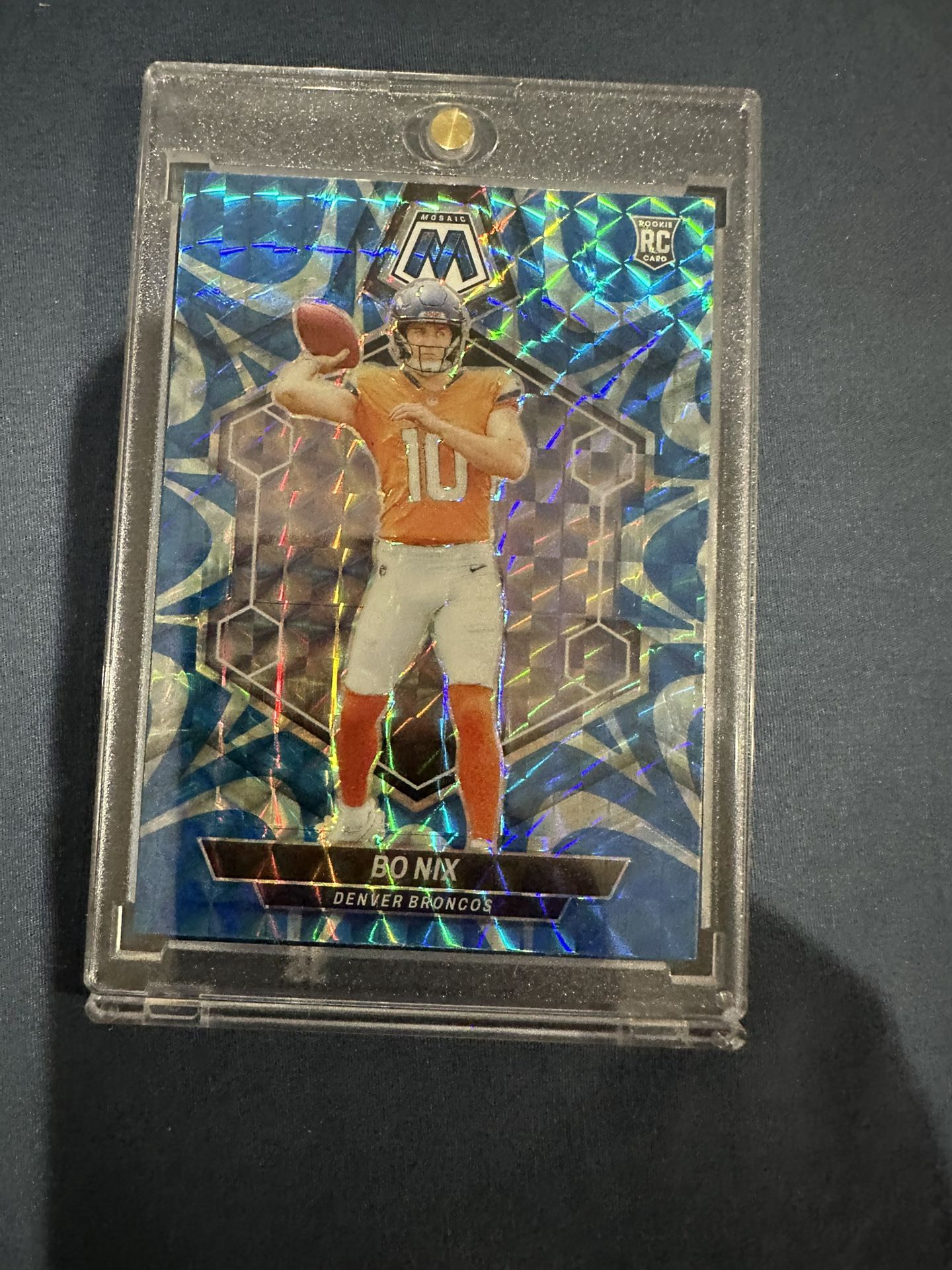 Bo Nix Mosaic Blue. Beautiful!