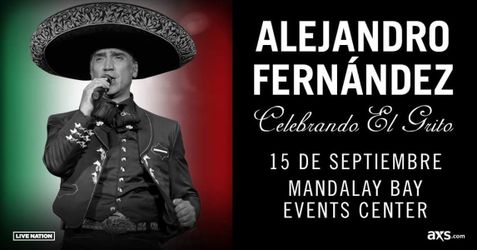 Concierto Alejandro Fernández