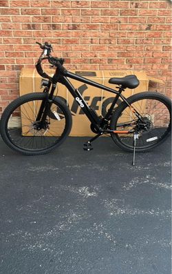 Black Q-Life Racer E-Bike 48v  28MPH 1200W 55 Mile Range
