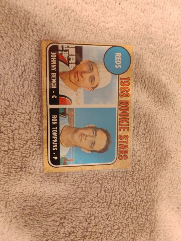 1968 Johnny Bench. Rookie Star Card Worth More Than Asking