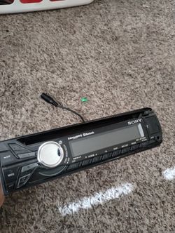 Sony Single Din Car Stereo