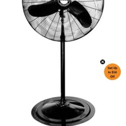 Air King 9130 - 30" 1/4HP Pedestal Fan - Commercial Grade