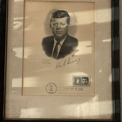 Kennedy First Stamp 