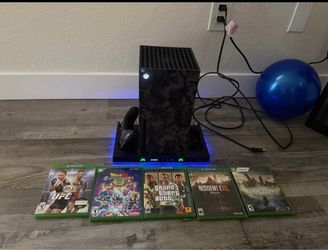 Xbox Series X Console with 5 Games
